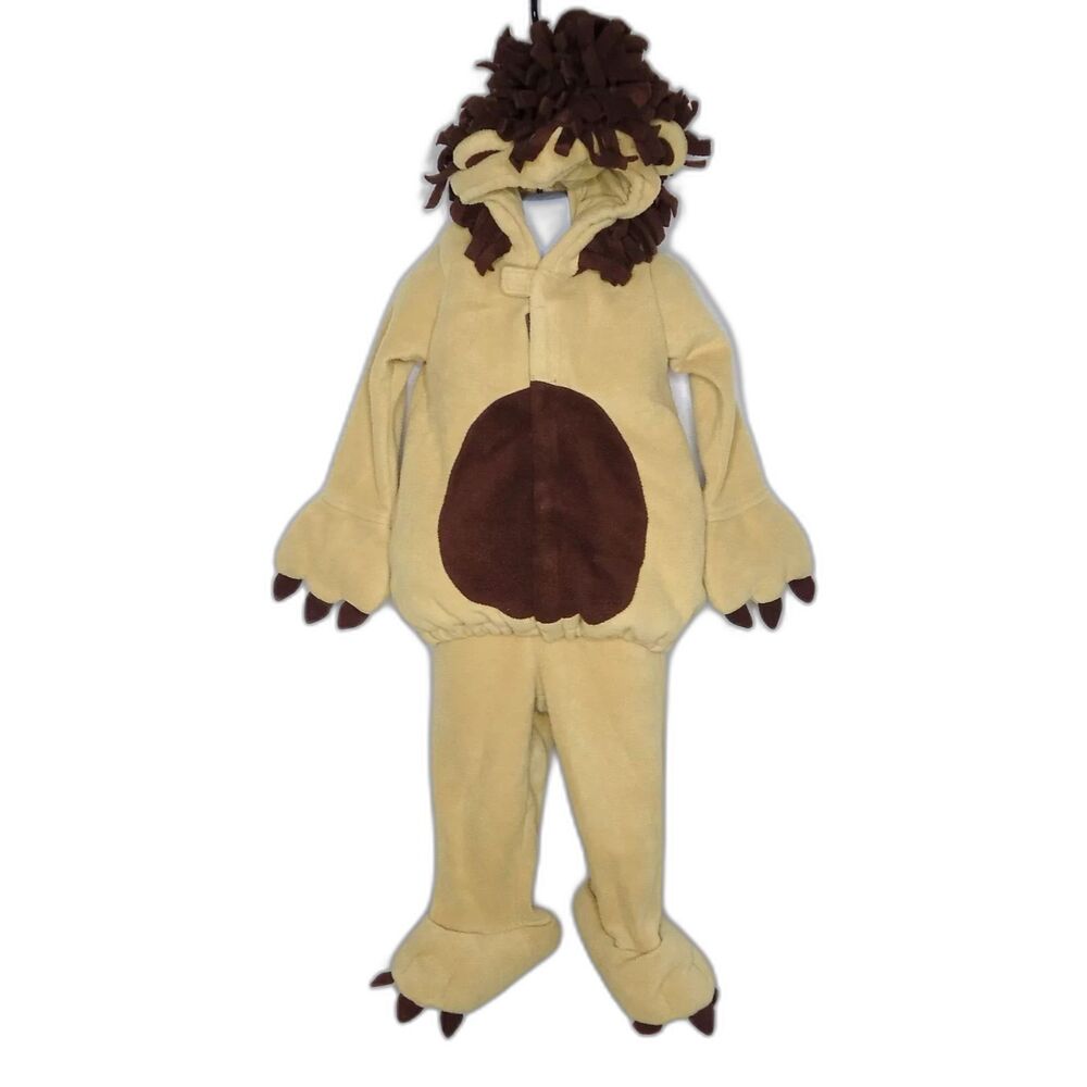 Lion Costume 5T Old Navy Fleece Two Piece Toddler Boys Girls Warm